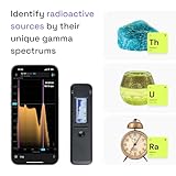 Neхт Generation Geiger Counter Radiation Detector and Personal Dosimeter Radiacode 102 with Scintillation Crystal for Nuclear Isotopes Identification Fully Free App