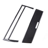 JzyhNzd for BMW E46 4 Door 1998-2002 2003 2004 2005 2006 Carbon Fiber Car Center Console Dash Ashtray Storage Sticker Trim