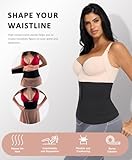 FeelinGirl Waist Trainer for Women Snatch Bandage Tummy Wrap Plus Size Workout Waist Trimmer for Gym Sport Bandage Wrap