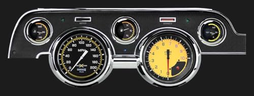 MU67DAXY AutoCross Yellow 1967-68 Mustang
