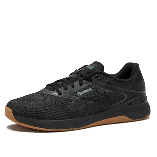 Reebok Nano X5 Mens Shoes, Cross Training Sneakers for Men, Black/Grey 5/Reebok Lee 3, 11
