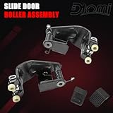 Sliding Door Roller Assembly, Left & Right Upper Center Male Roller Compatible With Honda Vehicle Odyssey EX, EX-L, Touring Model 2005-2010 Replace# 72561-SHJ-A21, 72521-SHJ-A21, 924-128, 924-129