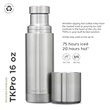 Klean Kanteen TK Pro 16 Oz Brushed Stainless