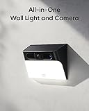 eufy Security Solar Wall Light Cam S120, Solar Security Cameras Wireless Outdoor, 2K Camera, Forever Power, Motion Activated Light, AI Detection, IP65 Waterproof, Spotlight, No Monthly Fee