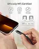 Anker Powerline+ II Lightning Cable (10 ft) MFi Certified Charger Cable, Extra Long iPhone Charging Cord, Compatible with iPhone SE / 11 Pro Max/Xs Max/XR/X / 8/7 / 6S, iPad, and More