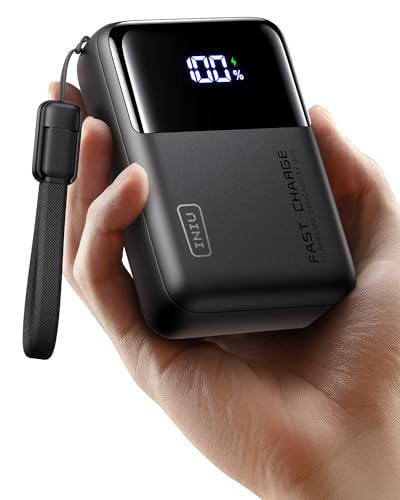 INIU 100W Power Bank, Mini Size 25000mAh High Capacity Laptop Portable Charger, USB C in&Out Tablet Powerbank, Smart Digital Display Phone Charger for iPhone 16 15, Samsung, iPad, MacBook, Laptop etc.