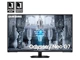 SAMSUNG 43" Odyssey Neo G7 Series 4K UHD Smart Gaming Monitor, 144Hz, 1ms, VESA Display HDR600, Quantum Matrix Technology, AMD FreeSync Premium Pro, LS43CG702NNXZA, 2023, Black