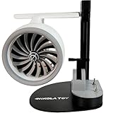 Jet Engine Fan Aircraft Turbofan Turbojet Model Kit, 3D Printing Turbojet Desktop Fan, Engine Creative Fan, Aerospace Mechanical Science Model, Speed Push Rod Equipped with Humidifying Spray