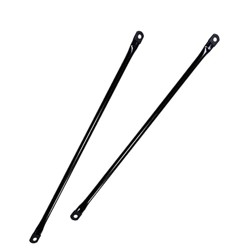 ZSHIYUIO Metal Garden Swing Hanging Rods, Swing Replacement Rods, Round Metal Rods for Garden Swing Seat, Swing Boom, Swing Set Boom, Swing Pole. 2-Pack, Black Metal(90.5cm/35.63in)