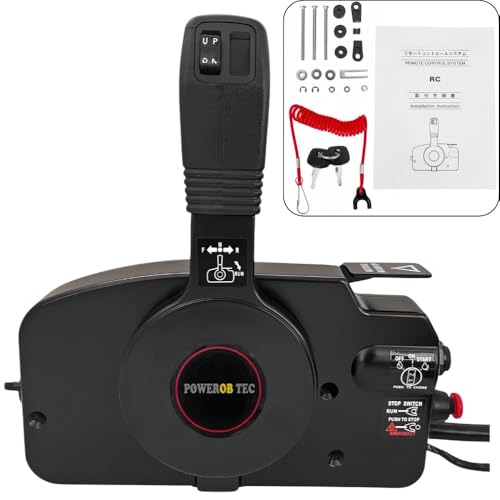 Marine remote accelerator 3GFQ845001 For Tohatsu outboard engine side mounted control box 10PIN 16.5FT
