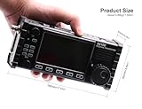 Xiegu X6100 HF Radio Transceiver, 10W Full Mode SDR Radio Supports BT with 4" LCD Screen