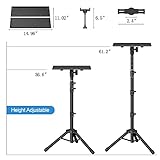 Facilife 63" Tall Projector Stand Tripod,Laptop Tripod Projector Stand Adjustable Height 22 to 63 Inches, Projector Tripod Stand, Tripod for Porjector, Projector Stand for Outdoor Movies