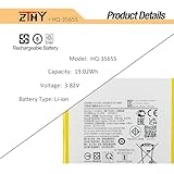 ZTHY HQ-3565N HQ-3565S Tablet Battery Replacement for Samsung Galaxy Tab A7 Lite A7 Lite 8.7" 2021 SM-T220 SM-T225 SM-T225C SM-T225N Series 3.82V 19.48Wh 5100mAh