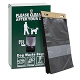 Zero Waste USA® 3,200 Commercial ONEpul® dog waste header bags - 30% larger than standard roll bags - (32 headers of 100 bags = 3,200 bags)