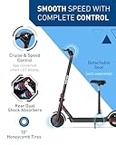 Hiboy KS4 Pro (Hiboy S2 Pro Updated Version) Electric Scooter, 500W Motor (Max 750W), 10" Honeycomb Tires, 25 Miles Long Range 19 MPH Foldable Commuti Electric Scooter Adults with Hiboy APP