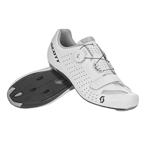 Scott Comp Boa Road Shoes WHITE-BLACK 48
