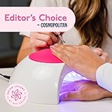 SUNUV SUN2C 48W UV Light for Nails, UV LED Nail Lamp with 4 Timer Settings, Curing Lights Compatible with All Gel Polish Rose