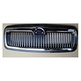 Car Front Bumper Grill Mask Radiator Grille Compatible For Skoda Octavia 2001-2005 Car Front Bumper Mesh Grille