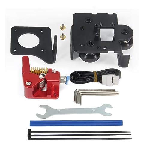 Yeebyee Ender 3 V2 Neo Direct Drive Upgrade Kit Plate with Dual Gear Extruder Kit for Ender 3 V2 Neo/Ender 3 Neo/Ender 3 Max Neo 3D Printer (Aluminum Plate+Dual Extruder Kit)