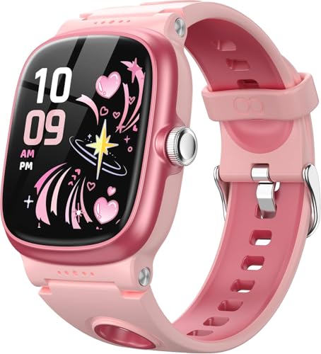 Smart Watch for Kids, Smart Watch for Girls Boys with Sleep | Health | Activity Tracker, Games, Alarm, IP68 Waterproof Kids Fitness Watch with Pedometer, Family Account, Toys Gifts for Kids Aged 4-16