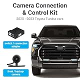 Car Camera Control System | Car Camera Switch (Compatible with Tundra 2020-2023, Adapter+Camera)