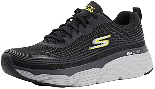 Skechers Men's Max Cushioning Elite - Brilliant Walking Shoes, Black/Charcoal, 10 M US
