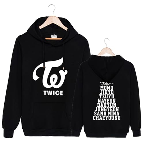 YJYP Kpop Twice Merchandise, Twice Hoodie Tzuyu Sana Dahyun Nayeon Sweatshirt Sweater