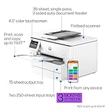 HP OfficeJet Pro 9730e Wide Format Wireless All-in-One Color Inkjet Printer, Print, scan, Copy up to 11x17', ADF, Duplex Printing Best for Office, 3 Months of Instant Ink Included (537P6A)