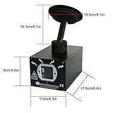 Sharelife Mini 500mw DJ RGB Meteor Storm Projector Light DMX Home Party Show Gig Stage Lighting Twinkling Star Effect Speed Adjust RGBStar