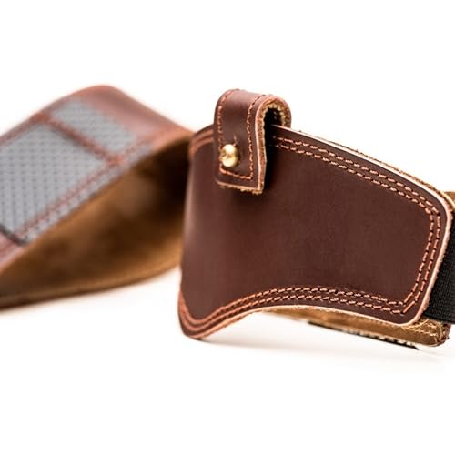 Protect Yourself in Style: Handcrafted Leather Gear Shift Shoe Protectors for Motorcycles - Leather Shifter Boots Protectors Shift Lever Pad Suitable for All Kinds of Boots Shoes