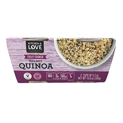 Quinoa Quick Cups (Fully Cooked Red & White Quinoa 12-Cups)