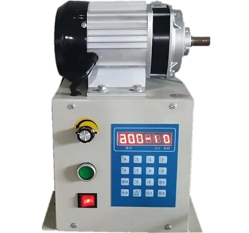 Automatic Coil Winding Machine,Electric Counting Winding Machine,Adjustable Fully Automatic Winding Tool,Industrial High-Speed Winding Machine,0-9999 Counting Range(650W,220V)