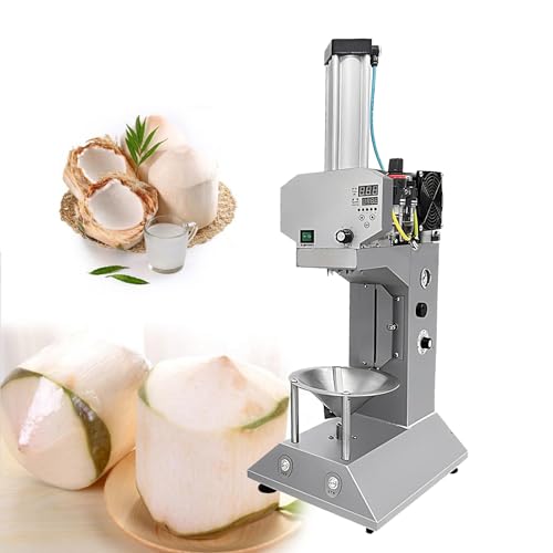 Koalalko Automatic Young Coconut Peeling Machine,Young Coconut Trimming Machine,Green Coconut Peeler,Remove the Skin of Coconut and Trim the Top of the Coconut,Large Capacity 500-600pcs/h