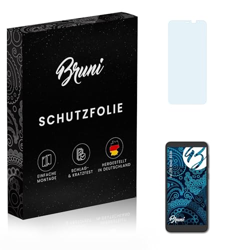 Bruni Screen Protector compatible with ZTE Blade A530 Protector Film, crystal clear Protective Film (2X)