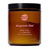 Moon Juice - Magnesi-Om, Berry - Jar (30 Servings) - Support Brain Health & Rest - Magnesium Powder - L-Theanine - Regularity - Glass Bottle - 100% Traceable - Vegan & Non GMO - 4.2oz