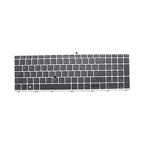 New Replacement Laptop Keyboard for HP ProBook 650 G4 650 G5 655 G4 655 G5 with Pointer L09595-001 L09593-001 L00741-001 603780134101 6037B0134201 Backlit US