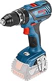 Bosch Professional 18V System Cordless Impact Drill Driver GSB 18V-28 (incl. 2 x GBA 18V 3.0Ah Battery, Charger GAL 18V-20, in L-Case), Blue