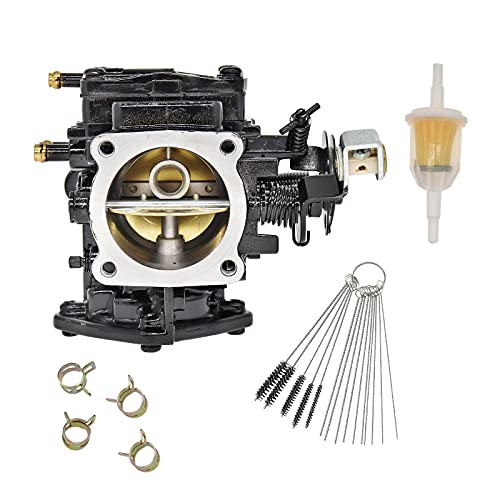 Carbpro BN44-40-43 Carburetor for Mikuni 44MM PWC, BN444043 Super BN Series Jet Ski Engines for Replaces for Yamaha 61X-14301-02-00 and 13-5059