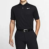 Nike Men's Nike Dri-fit Victory Polo, Black/White, Large