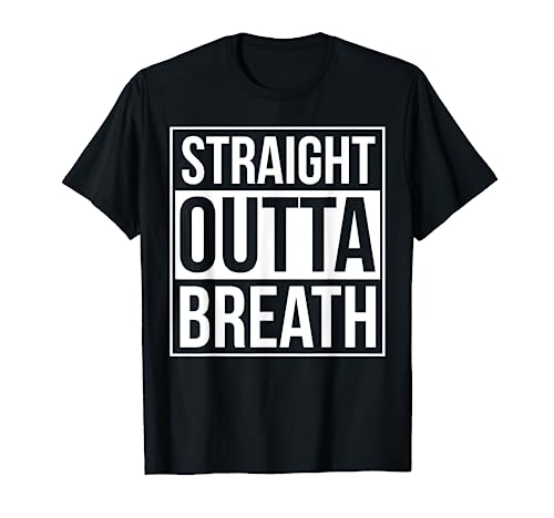 Straight Outta Breath Funny Choir Marching Band Director T-Shirt