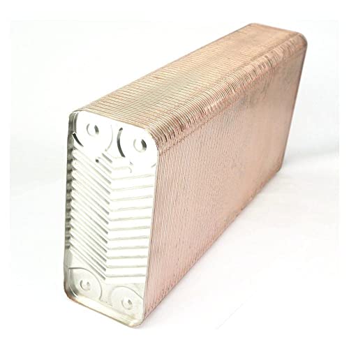 120 Plates Heat Exchanger Beer Wort Chiller Cooler 304 Stainless Steel for Home Brewing Beer 1.6Mpa