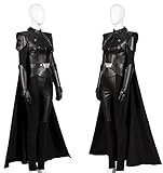 Reva Sevander Costume Adult Women Obi Wan Hooded Robe and Cloak Tunic Uniform Jedi Pants Halloween Full Set (X-Large, Black)