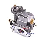 SouthMarine Boat Engine 66M-14301-12-00 66M-14301-10 66M-14301-11 Carbs Carburetor Assy for Yamaha 4-Stroke 15hp F15 Outboard Motor, Electric Start