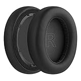 Geekria QuickFit Replacement Ear Pads for Anker Soundcore Life Q10, Q10, Life 2 NEO BT Headphones Ear Cushions, Headset Earpads, Ear Cups Cover Repair Parts (Black)