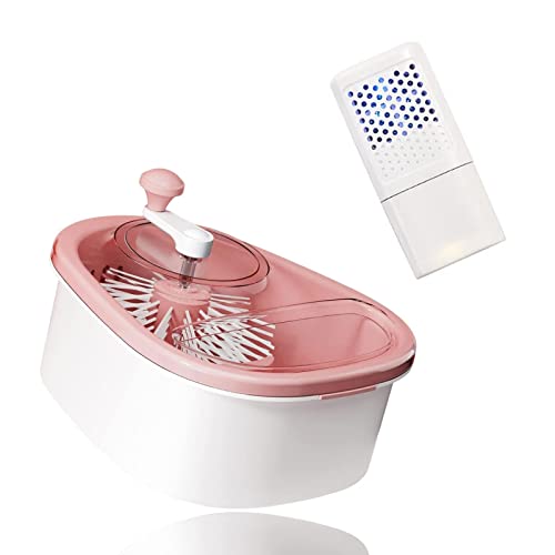 Fruit Washer,Salad Spinner,Vegetable Washer,Drain Basket,Kitchen Gadgets,Kitchen Accessories,Fruit and Vegetable Washing Machine,for Washing and dewatering of Vegetables, Fruits and Shells BD-10507
