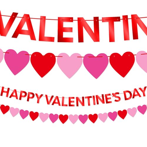 Valentine's Day Ambiance: The Romantic Pattern of red Hearts enhances Your Table Setting, complementing Your Valentine's Day Party Decorations. This Lovely Design Acts as The Backdrop