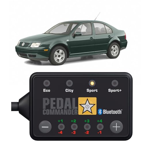 PEDAL COMMANDER for Volkswagen Jetta 1999-2004 Throttle Response Controller - Fits 4th Gen, Base, GL, GLS, Sedan, Wagon (1.4L, 1.6L, 1.8L, 2.0L, 2.3L, 2.8L) Volkswagen Jetta Accessories