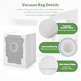 20 Pack Vacuum Bags for iRobot Roomba i7 i7+ i8 i8+ i3 i3+ i4 i4+ i6 i6+ j7 j7+ s9 s9+, i and s Series Clean Base Automatic Dirt Disposal Bags