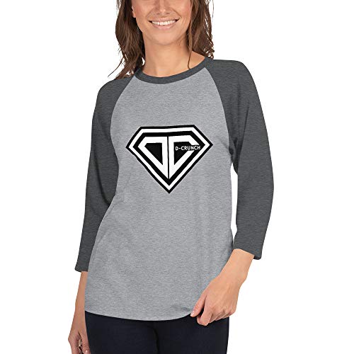 D-Crunch Logo Kpop 3/4 Sleeve Raglan Baseball Shirt Kpop Fan Merch