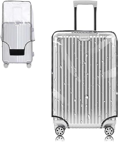 Yotako Clear PVC Suitcase Cover Protectors 28 Inch Luggage Cover for Wheeled Suitcase 28''
